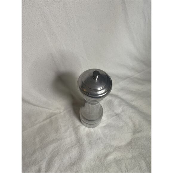 Crate & Barrel Pewter Pepper Mill - Picture 2 of 4